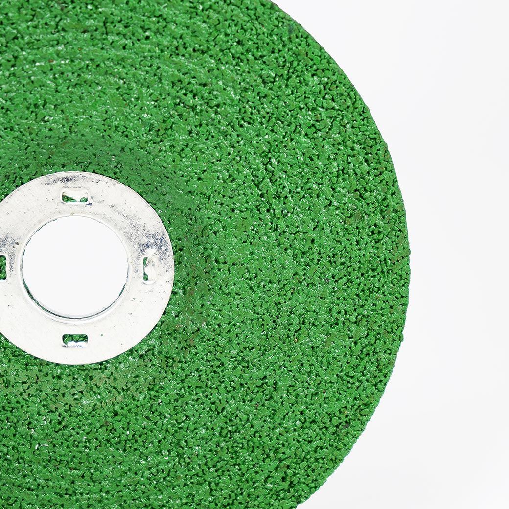 SUMO ใบเจียรสแตนเลส 4"x4mm หนา สีเขียว (25ใบ/กล่อง)