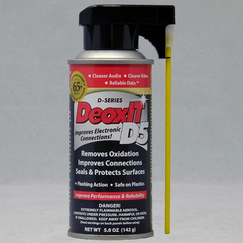 DeoxIT® D5S-6 Spray Contact Rejuvenator/Cleaner - 5oz