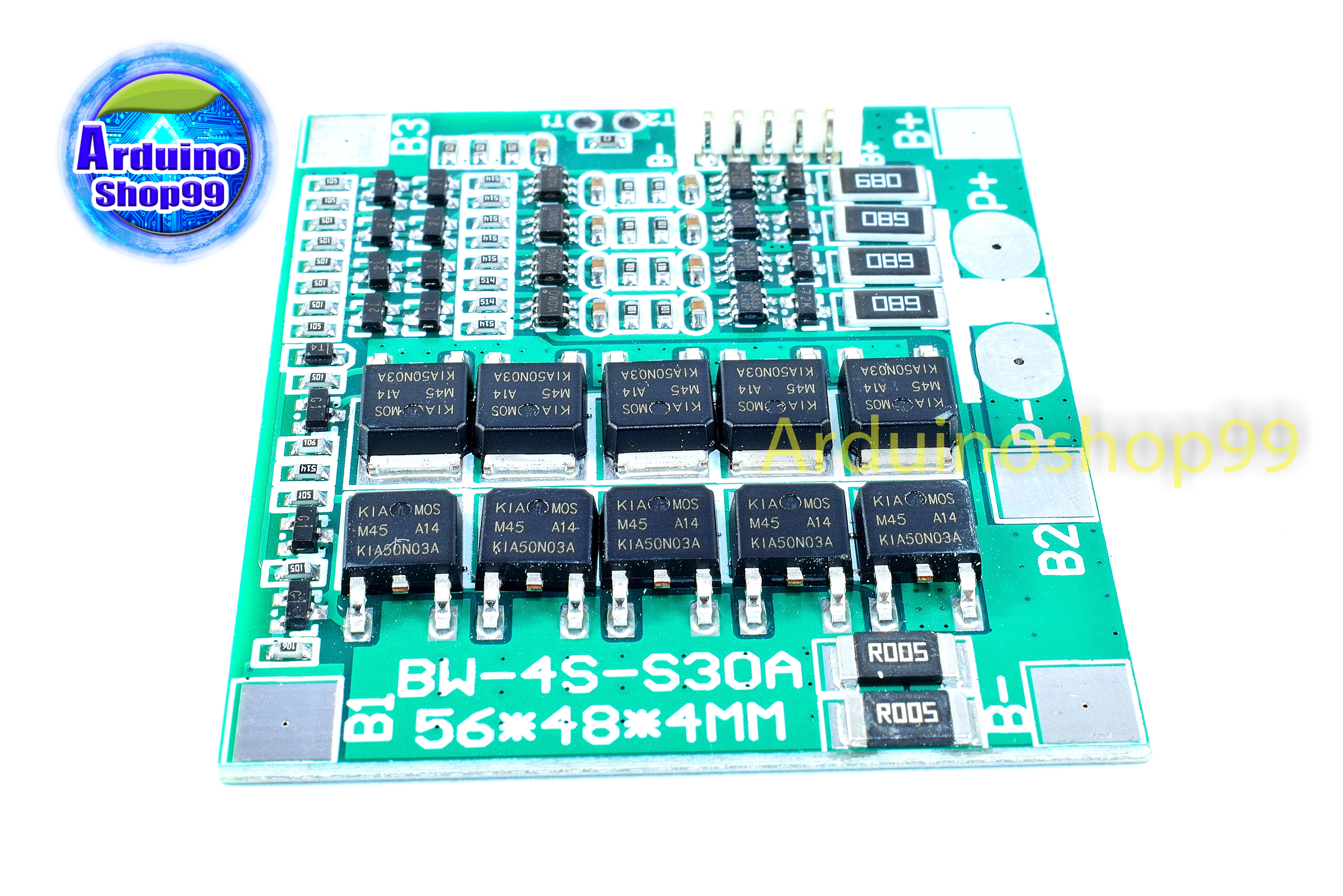 4S 14.8V 30A Protection board discharge belt equalization 18650 battery protection board