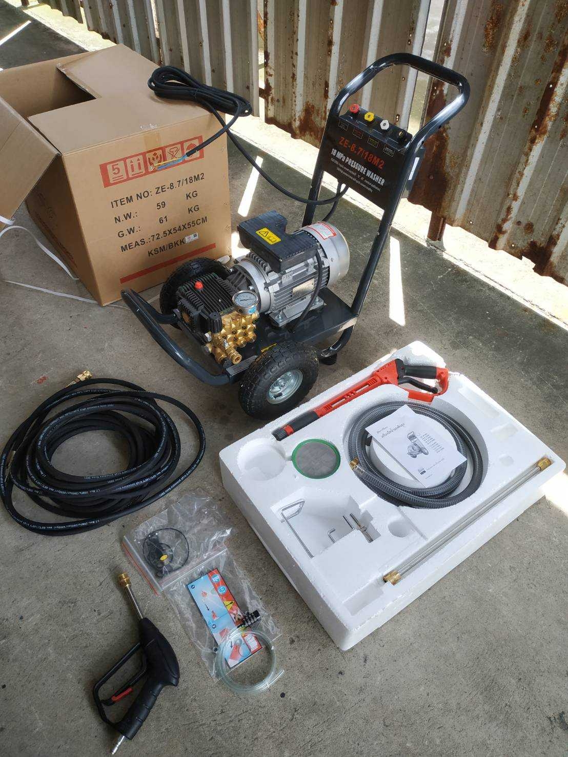 ZEEBOLA ZE-8.7/18M2 ปั๊มอัดฉีดแรงดันสูง 180Bar/220V