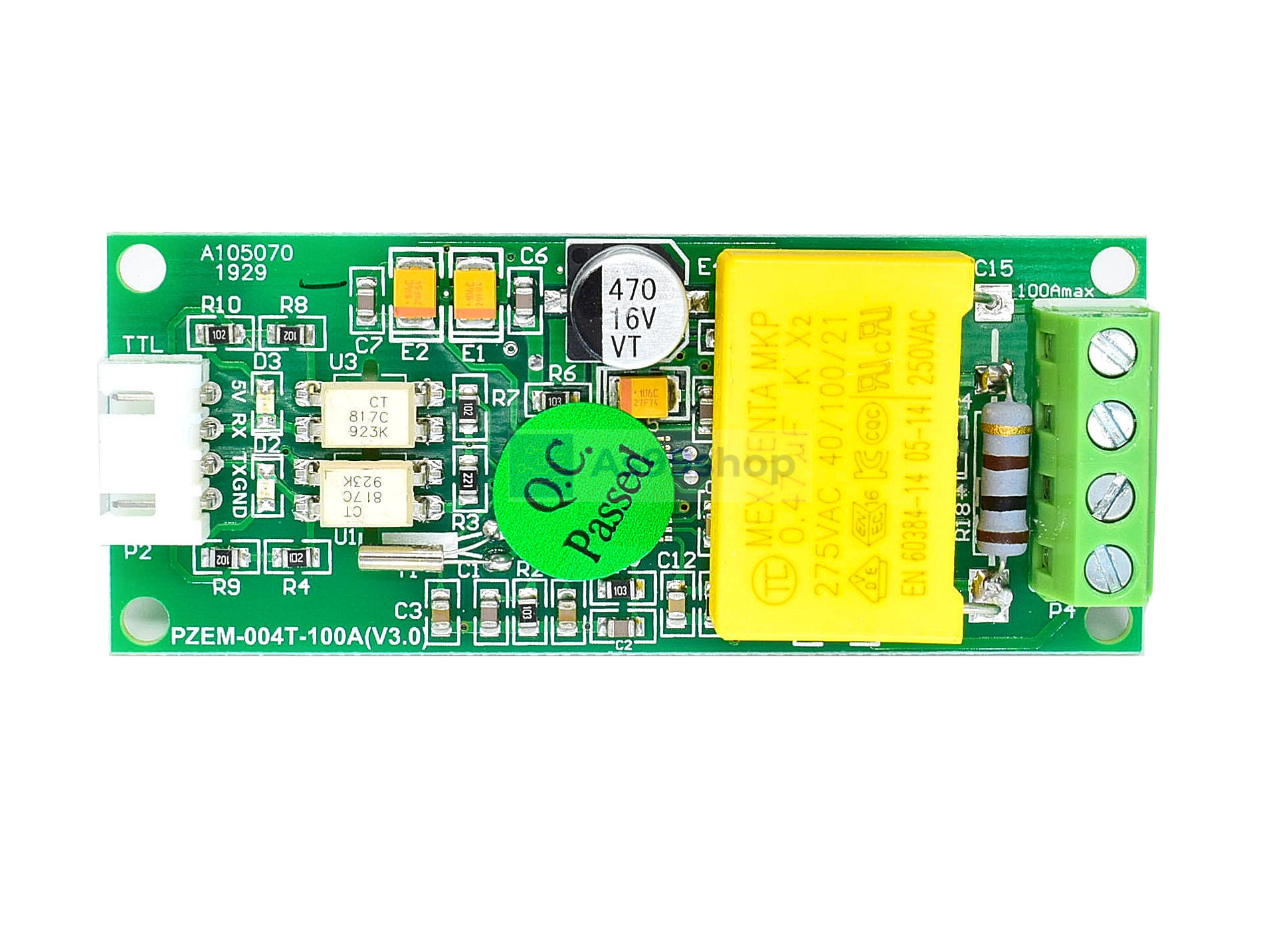 PZEM-004T 100A AC Digital Power Energy Meter Module โมดูลวัดการใช้พลังงานไฟฟ้า