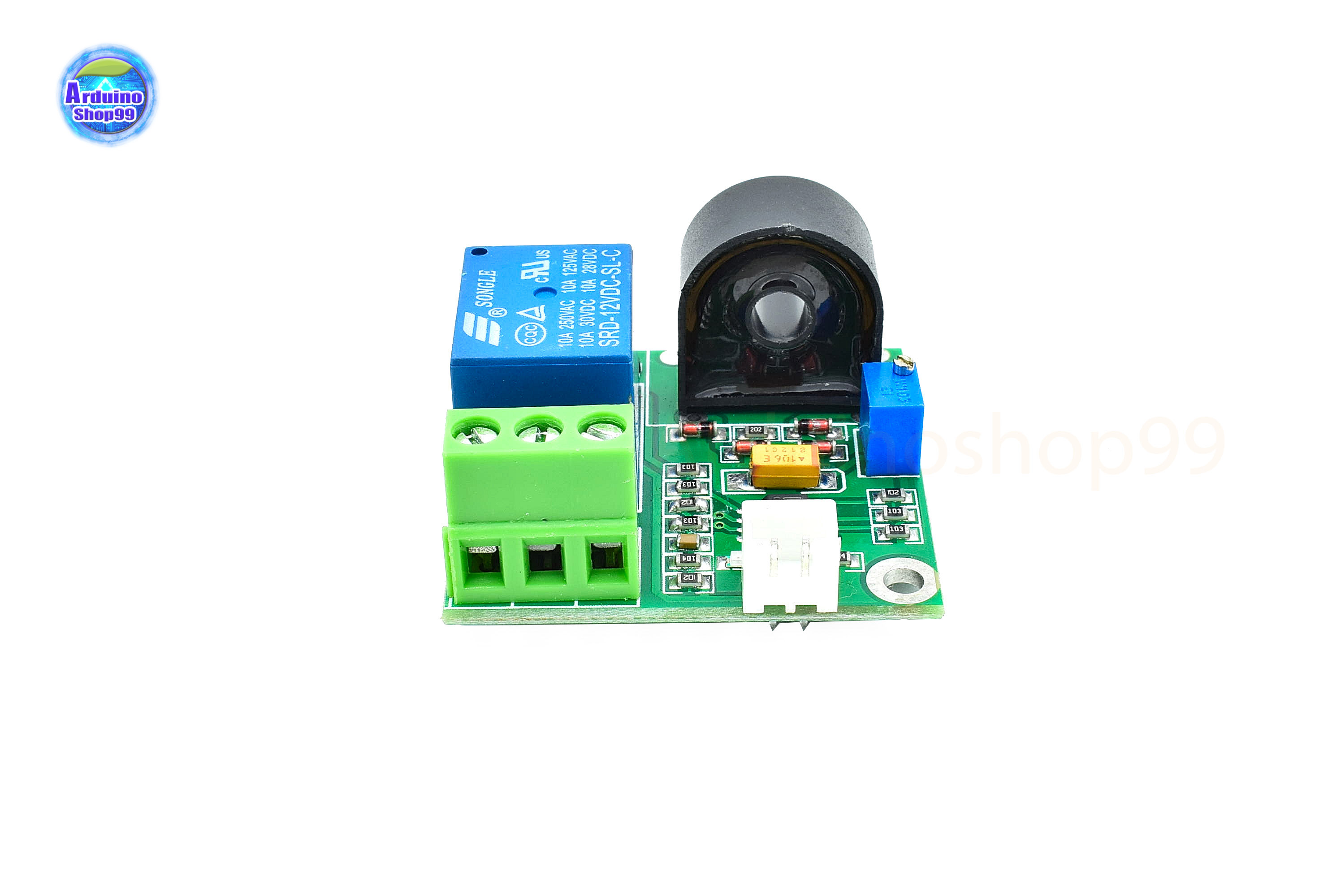 5A Over-Current Detection Sensor Module ( AC Current Detector with 12V Relay )
