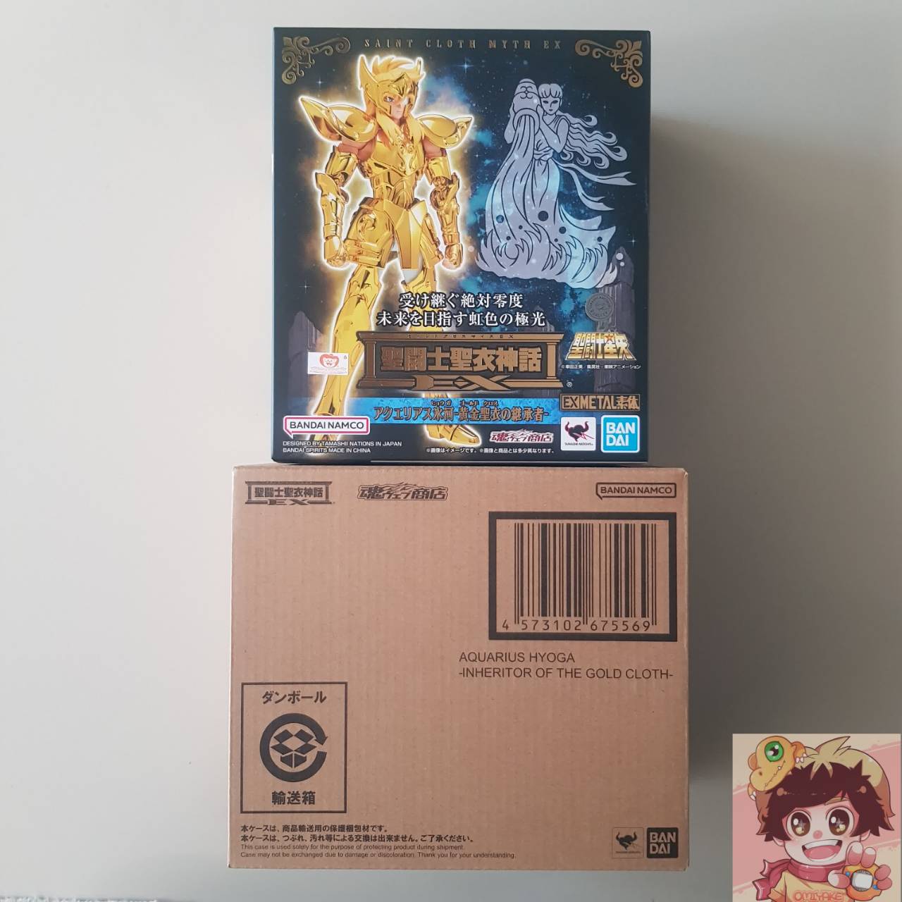 Saint Cloth Myth EX - Saint Seiya: The Next Dimension Cygnus Hyoga AQUARIUS HYOGA INHERITOR OF THE GOLD CLOTH[LIMITED][BANDAI][Tamashii Web Shop] เซนต์เซย์ย่า ทามาชิ เนชั่น ลิมิเต็ด ซิกนัส เฮียวกะ โกลด์เซนต์ประจำราศีกุมภ์ อควอเรียส !!