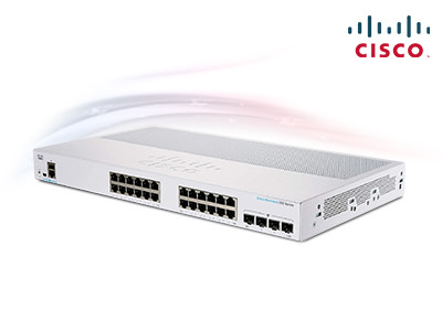 Cisco CBS350-24T-4X L3-Managed Gigabit Switch 24 Port, 4 SFP+