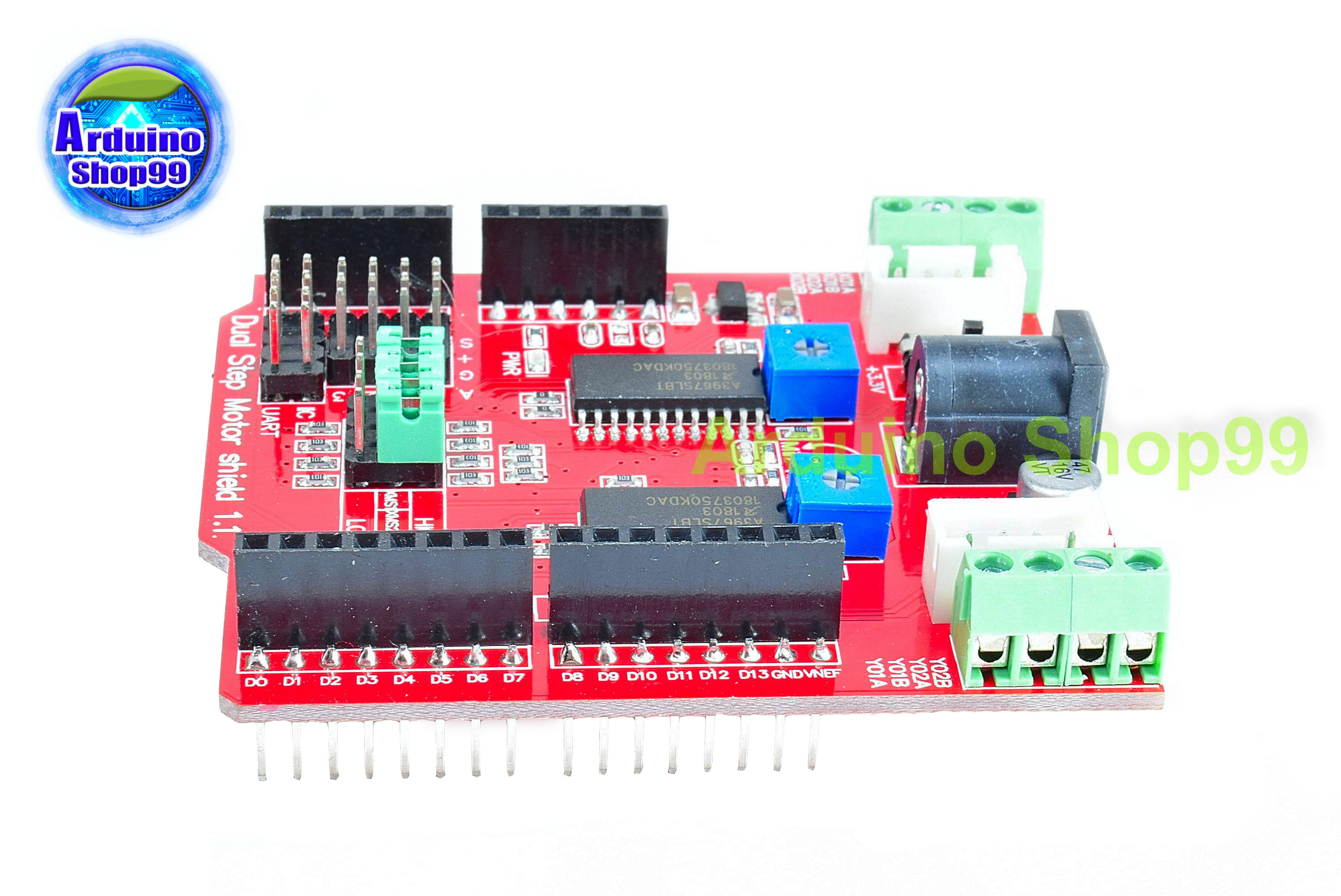 Stepper motor drive SHIELD two-way A3967