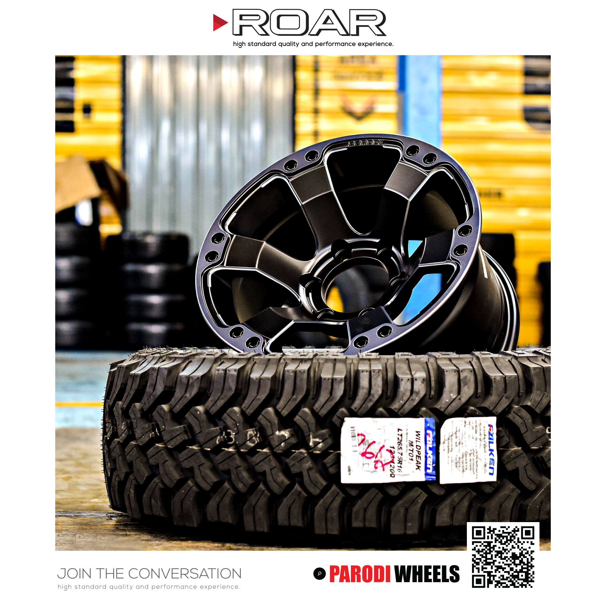 ล้อPARODI ROAR ขอบ 16 ออฟโรด