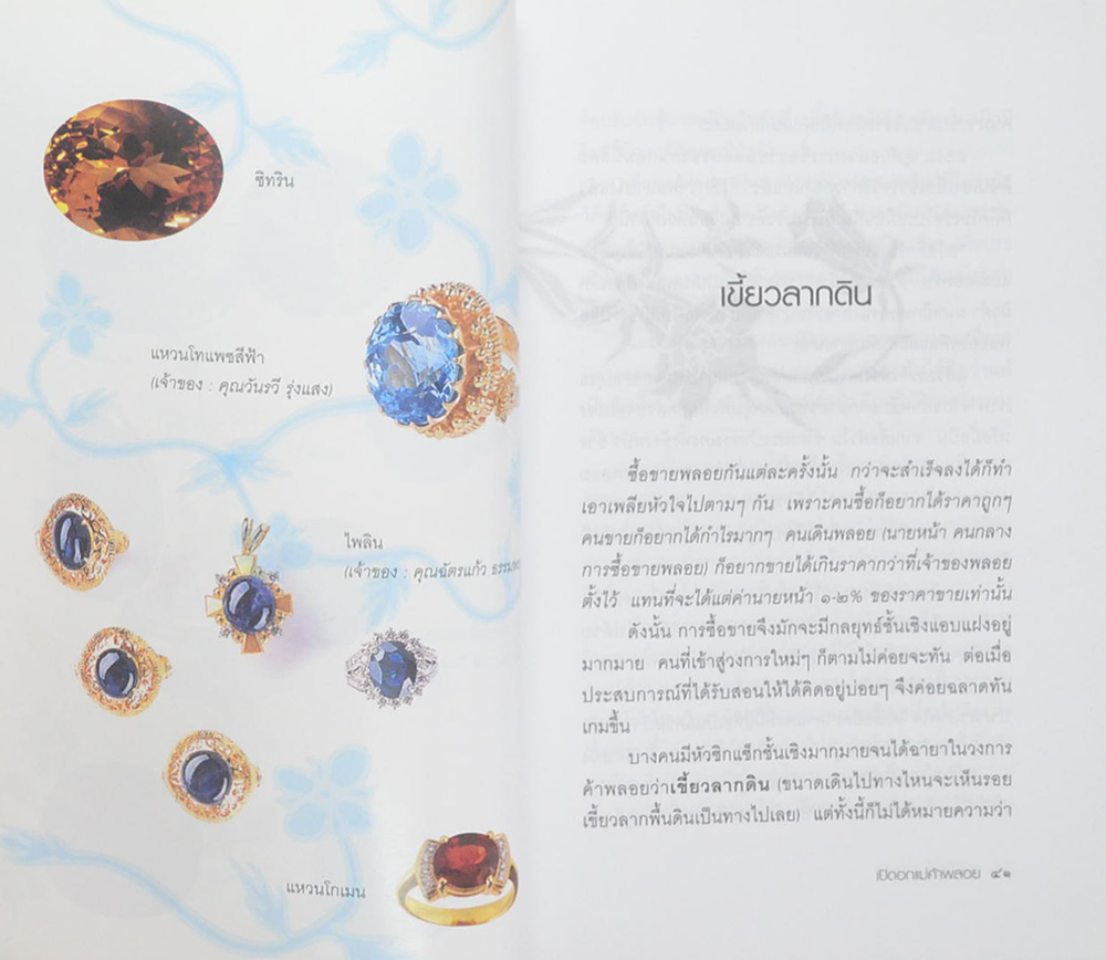 เปิดอกแม่ค้าพลอย