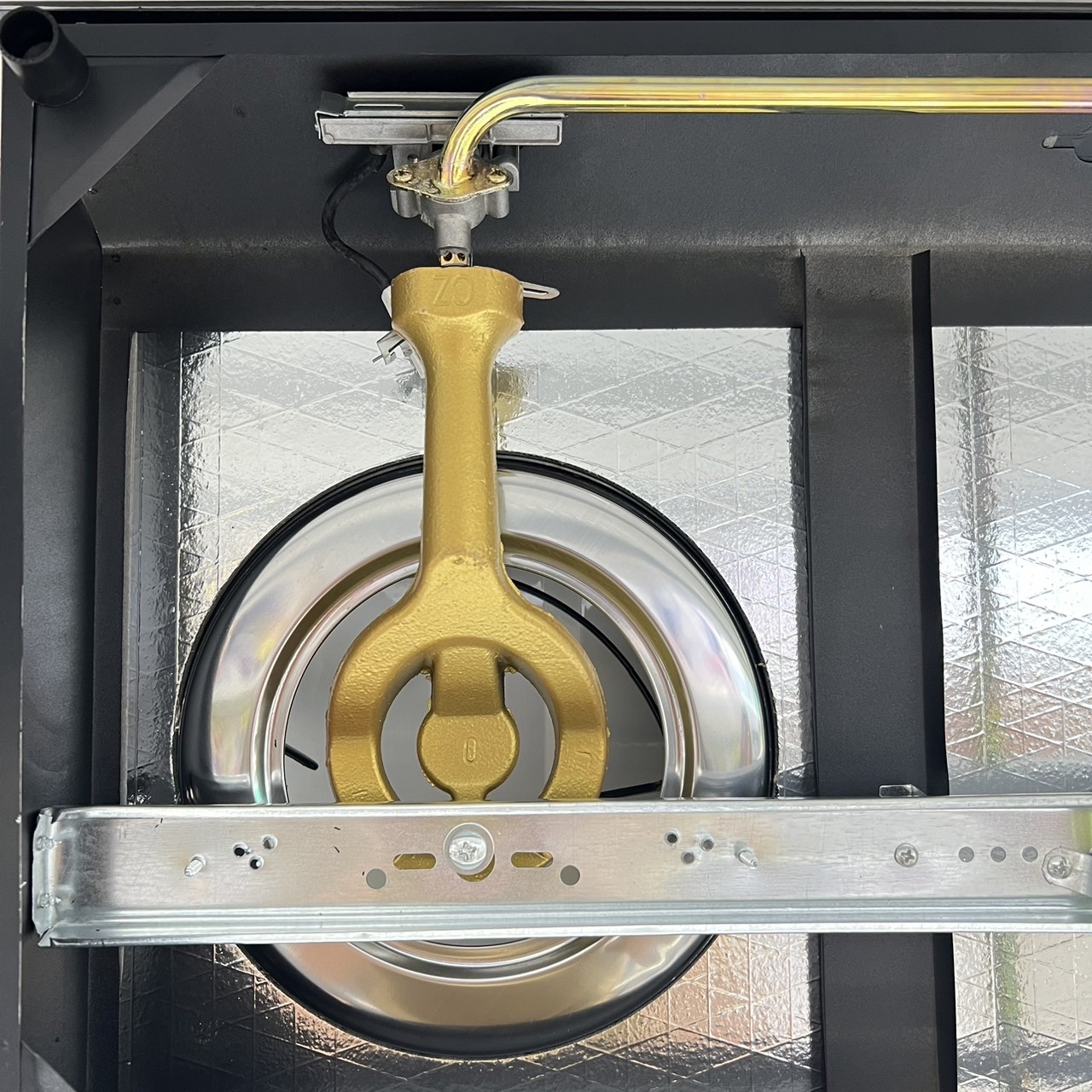 AJ เตาแก๊สหน้ากระจก 2 หัว รุ่น AJ-GA2H-03CG เตาแก๊สหัวคู่ ใช้งานง่าย ปลอดภัย ทำความสะอาดง่าย ประกัน 1 ปี