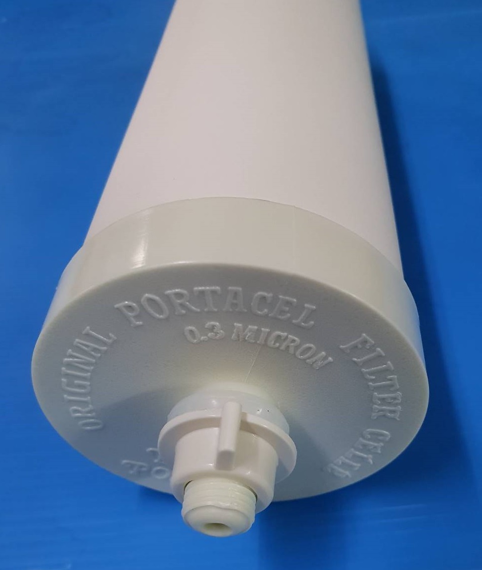 ไส้ SUPER 3"x9" 0.3 MC ฝาสีขาว PORTACEL ไม่มีคาร์บอน