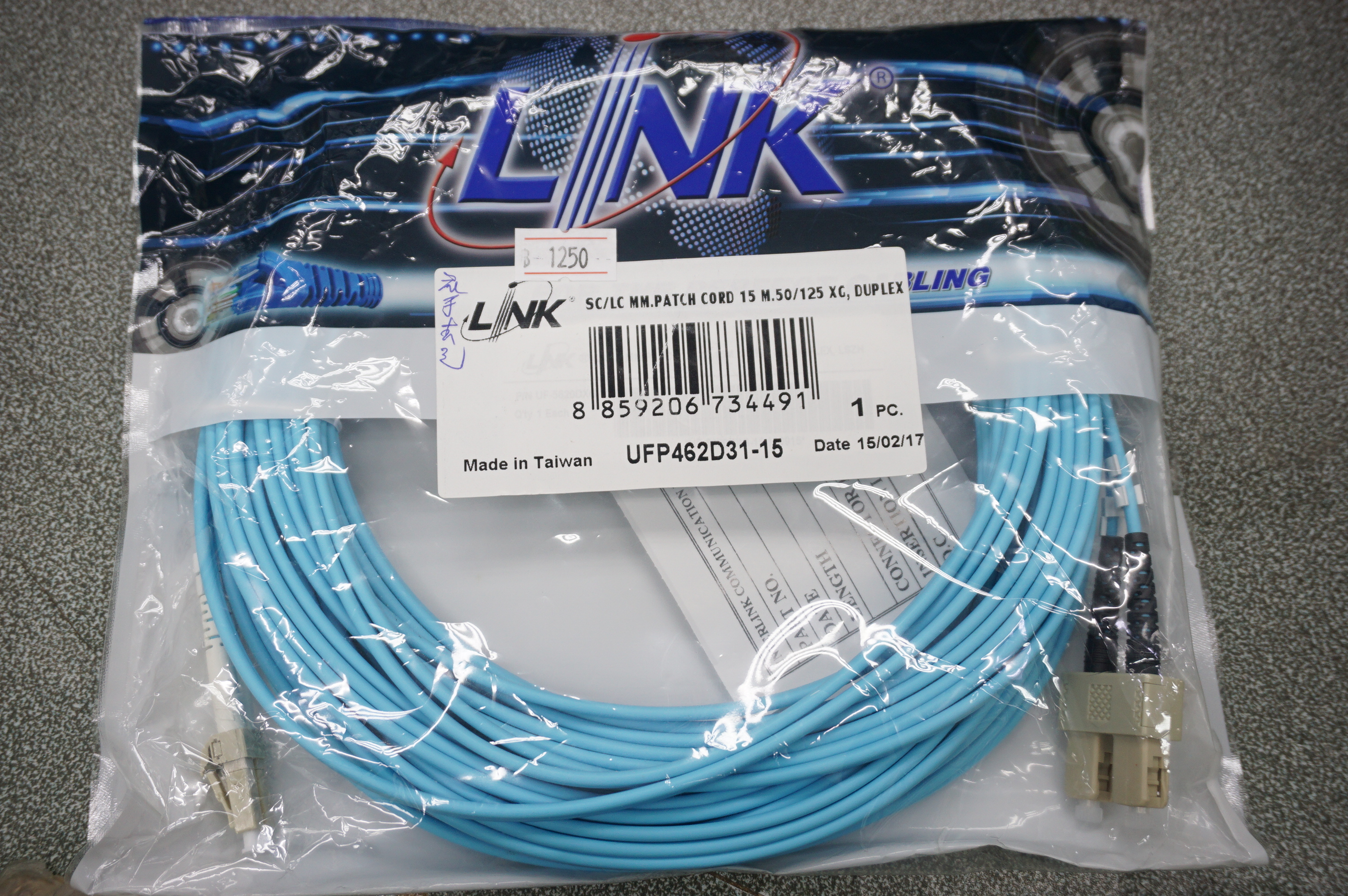 Fiber Optic 15m.mm.UFP462D31-15 SC/LC