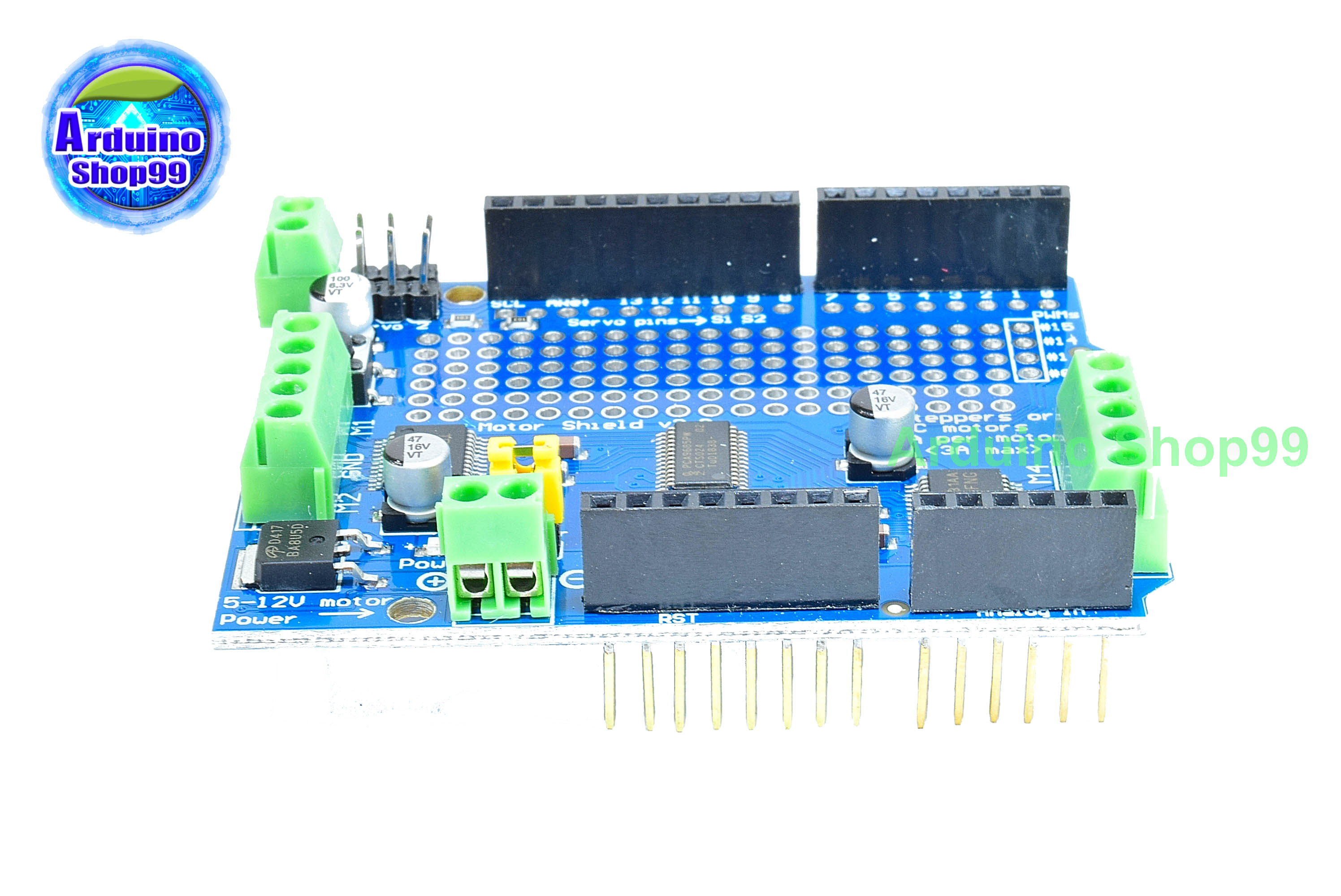 Motor/Stepper/Servo Shield v2 DC Stepper Motor Servo Drive Module