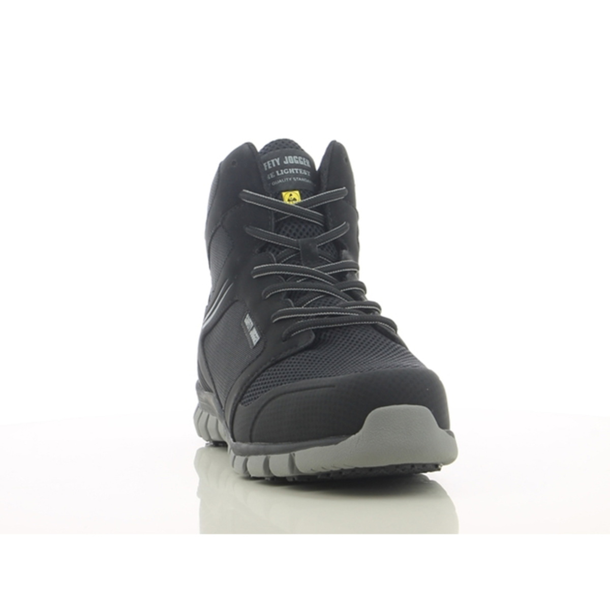 JOGGER รุ่น ABSOLUTE BLK รองเท้าเซฟตี้ หุ้มข้อ หัวนาโนคาร์บอน ป้องกันไฟฟ้าสถิต ESD No.EU 35-47