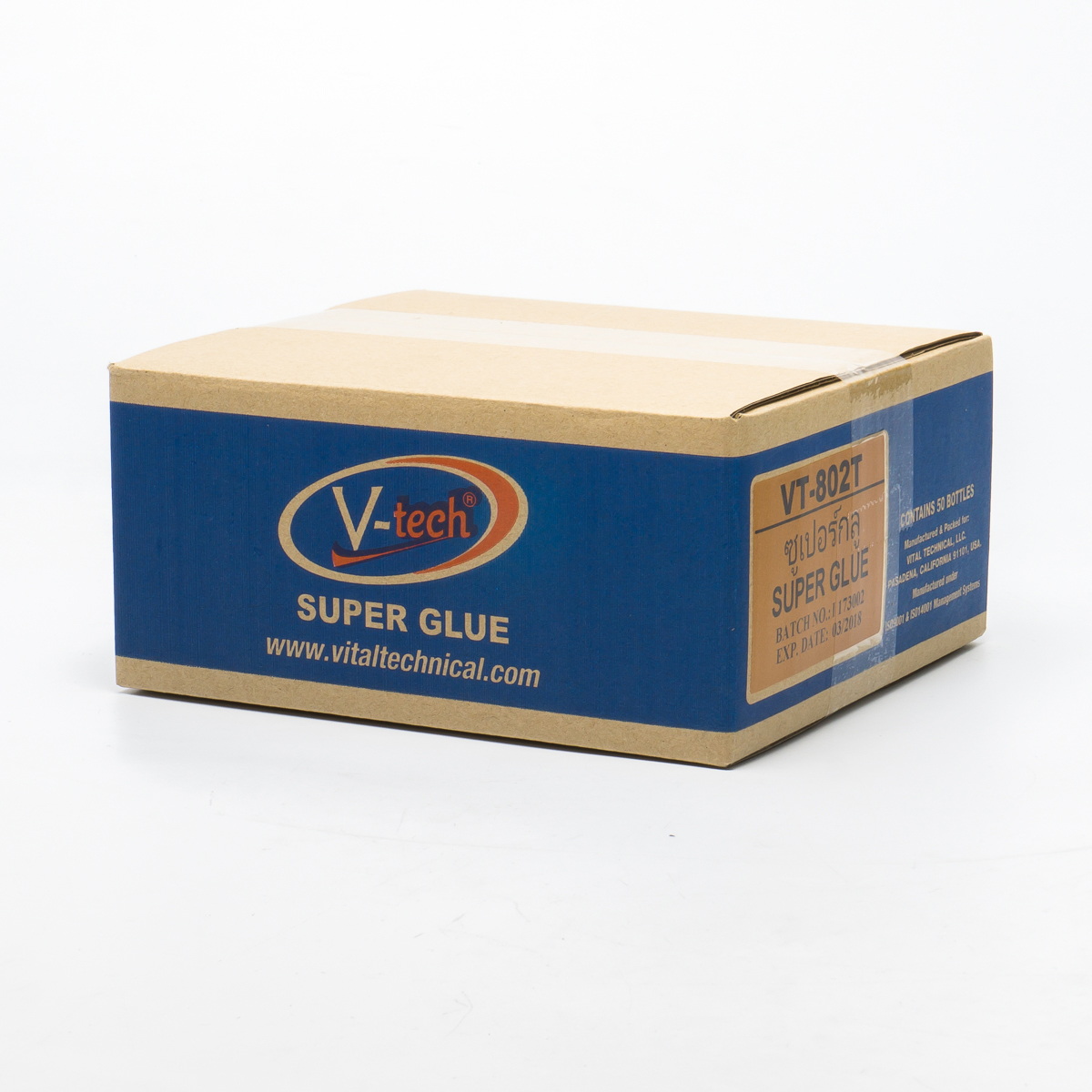 V-tech VT-802502 กาวร้อน 20g (50ขวด/ลัง)