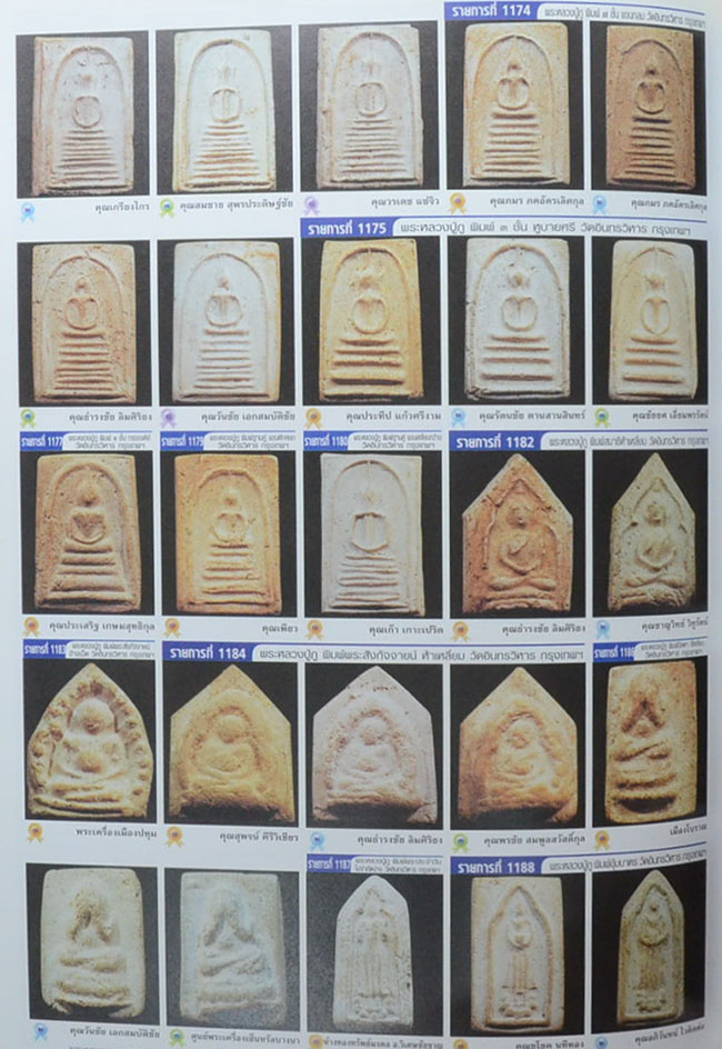 หนังสือรวมภาพพระชนะการประกวดงานนิทรรศการประกวดการอนุรักษ์ พระบูชา พระเครื่อง และเหรียญคณาจารย์