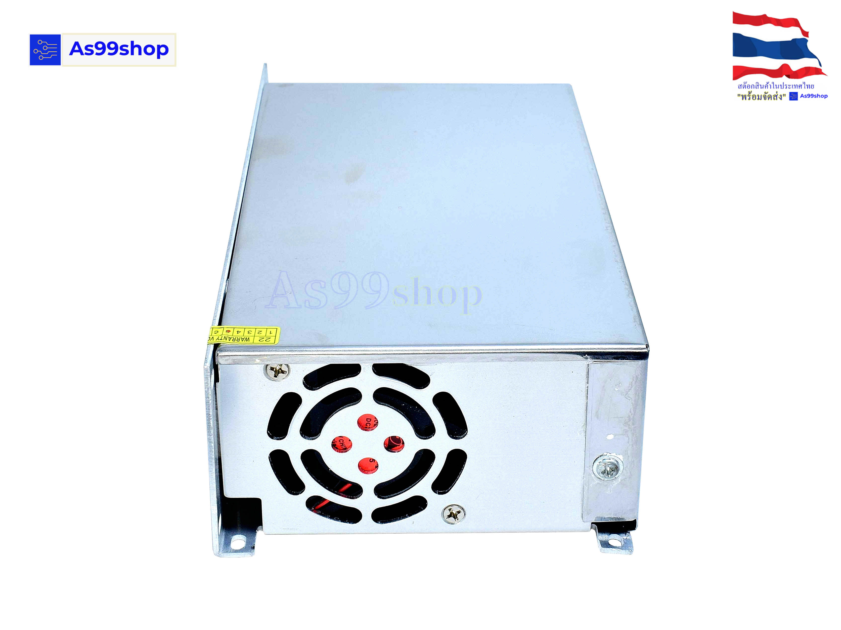 สวิตชิ่งเพาเวอร์ซัพพลาย Switching Power Supply 24V 33.3A 800W(สีเงิน) S-800-24