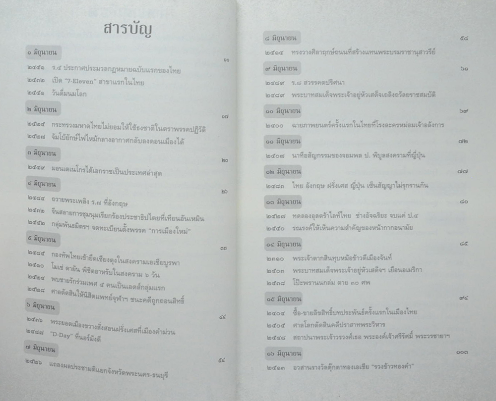 บันทึกแผ่นดิน ชุด วันนี้ในอดีต ตอน มิถุนาสู่อารยะ