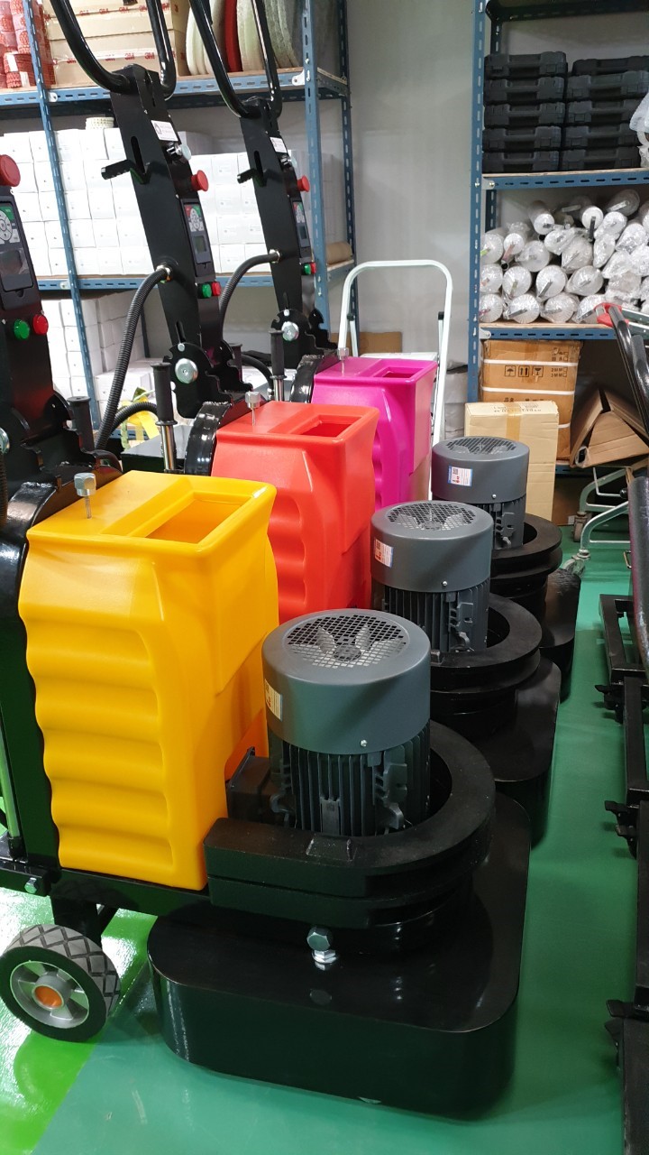 KMAN-Polish Machine GP1258-380V. (เครื่องขัดพื้นเอกนกประสงค์ 12ใบขัด)