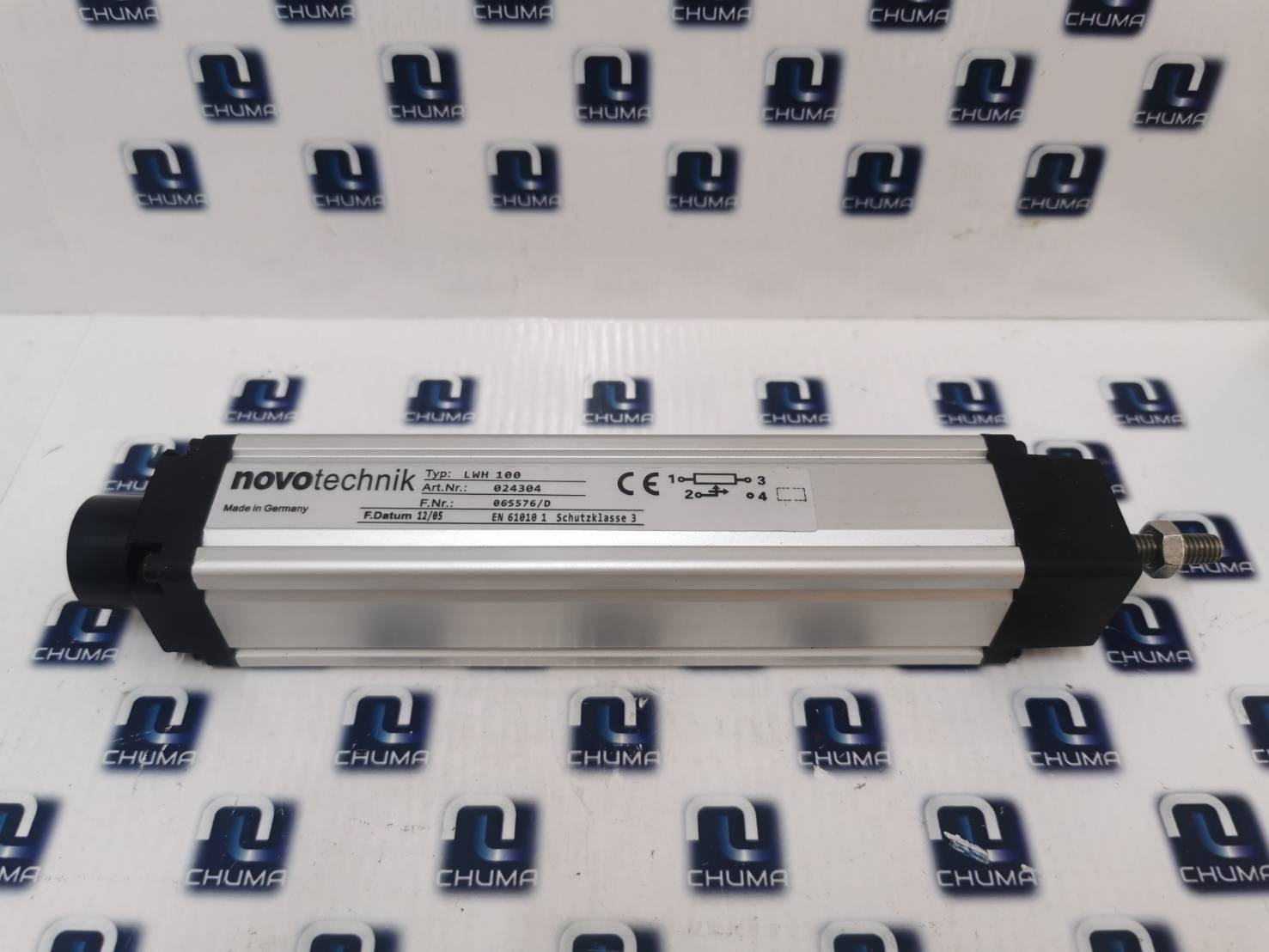 Novotechnik, encoder, linear position sensor, rotary position sensor, angle sensor, LWH 100, 024304