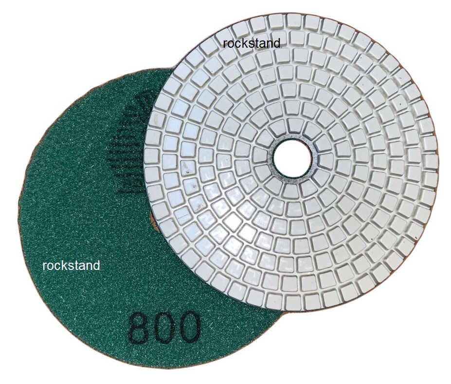 Resin pad 4" (3mm.) ใบเรซิ่นสำหรับขัดเงาพื้น