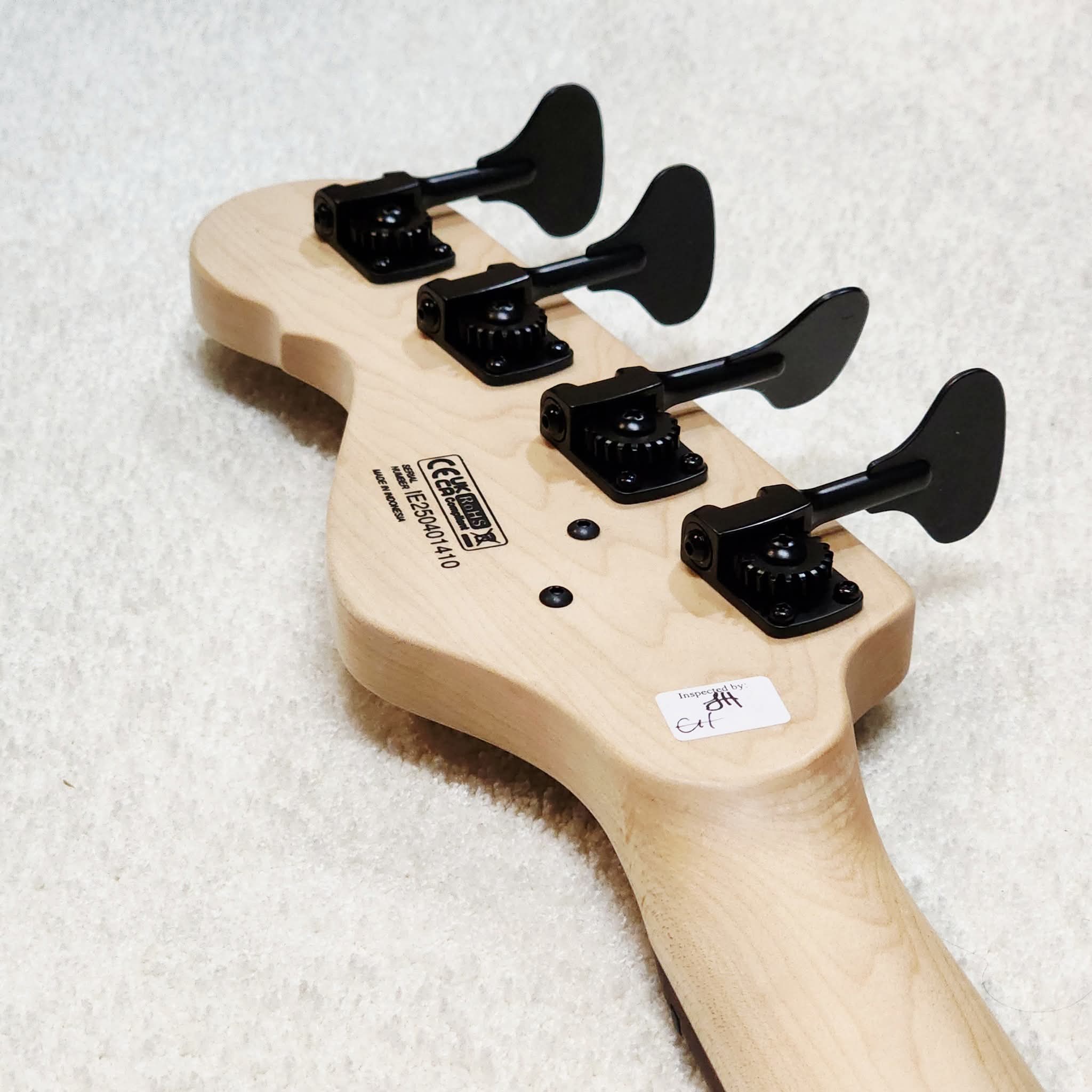 DINGWALL SUPER P SP1-4 - MATTE DUCATI PEARL WHITE