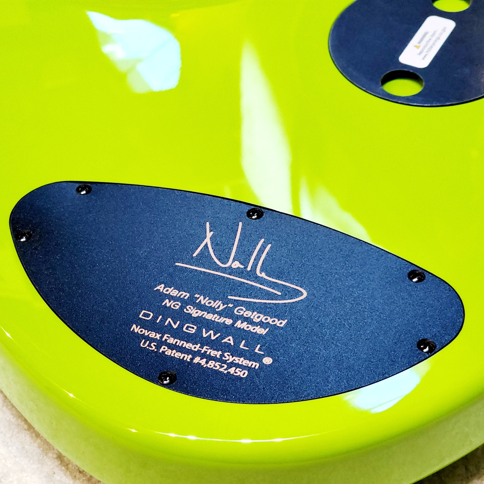 DINGWALL NG3-5 ADAM NOLLY SIGNATURE - FERRARI GREEN