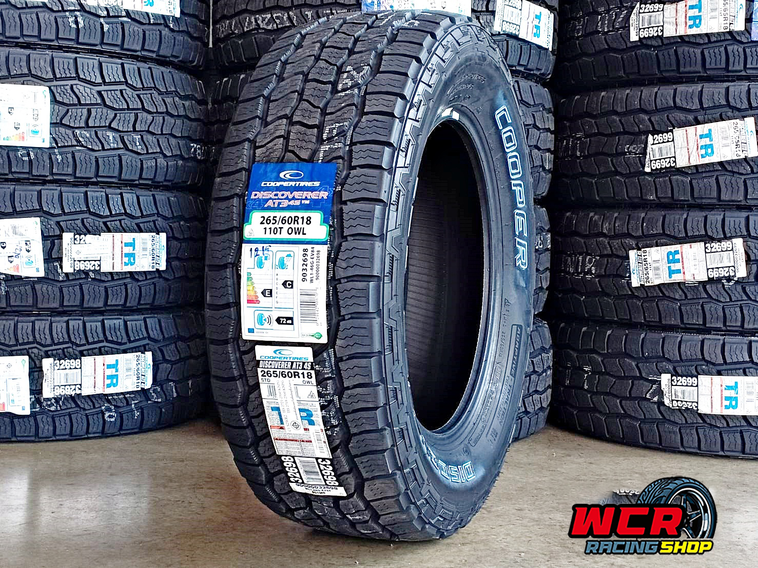 ยาง COOPERTIRES DISCOVERER AT3 4S ขนาด 265/60R18 ยางอเมริกาออฟโรด U.S.A