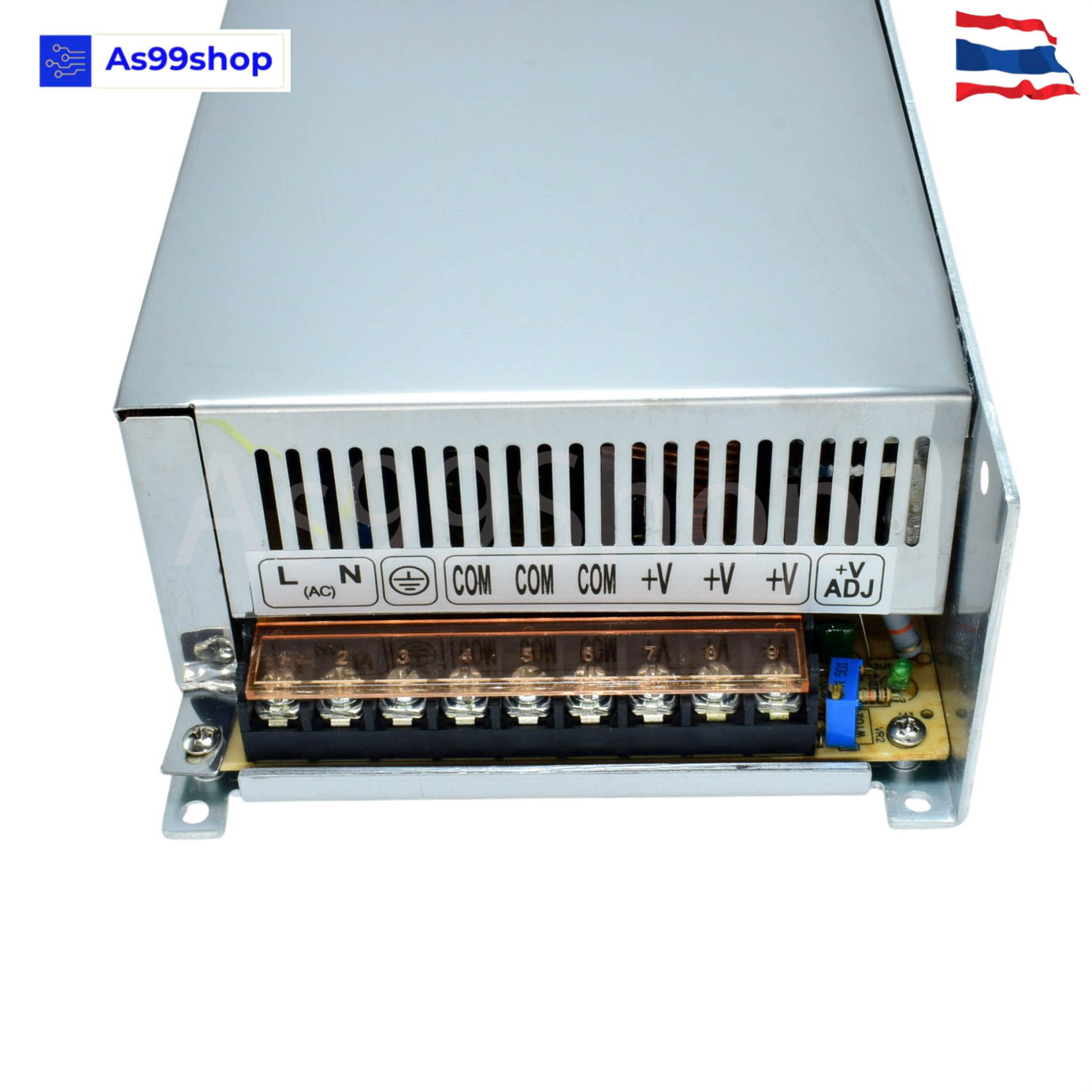 48V 10A สวิตชิ่งเพาเวอร์ซัพพลาย Switching Power Supply 500W(สีเงิน) S-500-48( NEW )