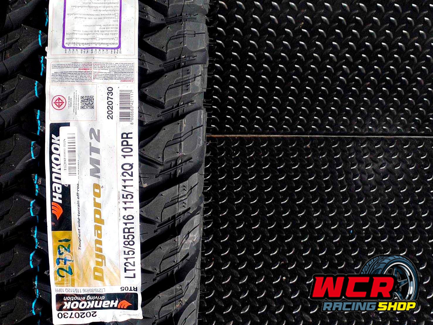 ยาง HANKOOK DYNAPRO MT2 RT05 ขนาดยาง 215/85R16