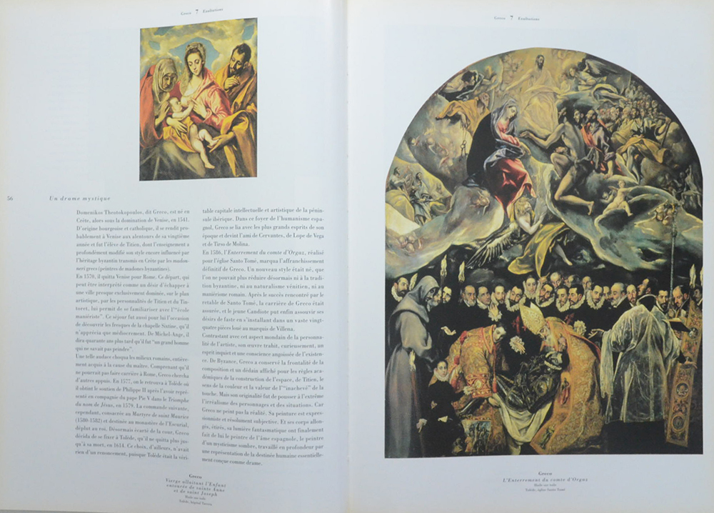 Le livre des Grands Peintres