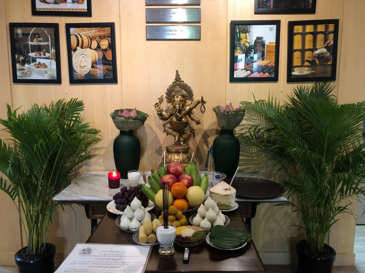 ขนมบูชาพระพิฆเนศ ชุด ปัญจะบูชา 59 ลูก - สำหรับ แก้บน งานบวงสรวง ตั้งศาล ย้ายออฟฟิต