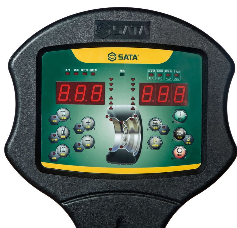 SATA SCAE2016 เครื่องถ่วงล้อ ความแม่นยำสูง 220V