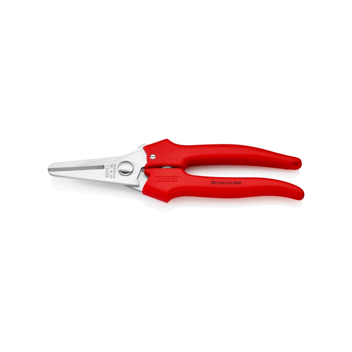 KNIPEX 95 05 190 กรรไกรอเนกประสงค์มีสปริงและตัวล็อค