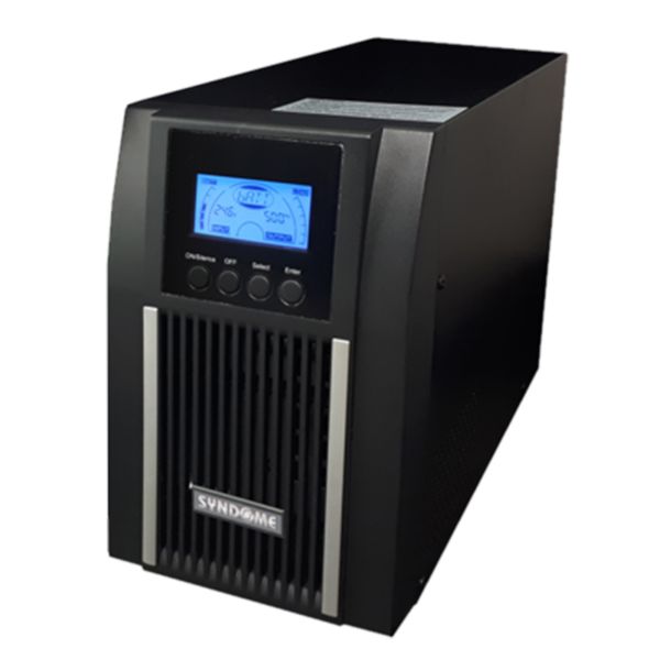 Syndome TE-1K | เครื่องสำรองไฟฟ้า UPS แบบทรูออนไลน์ 1000VA/900W