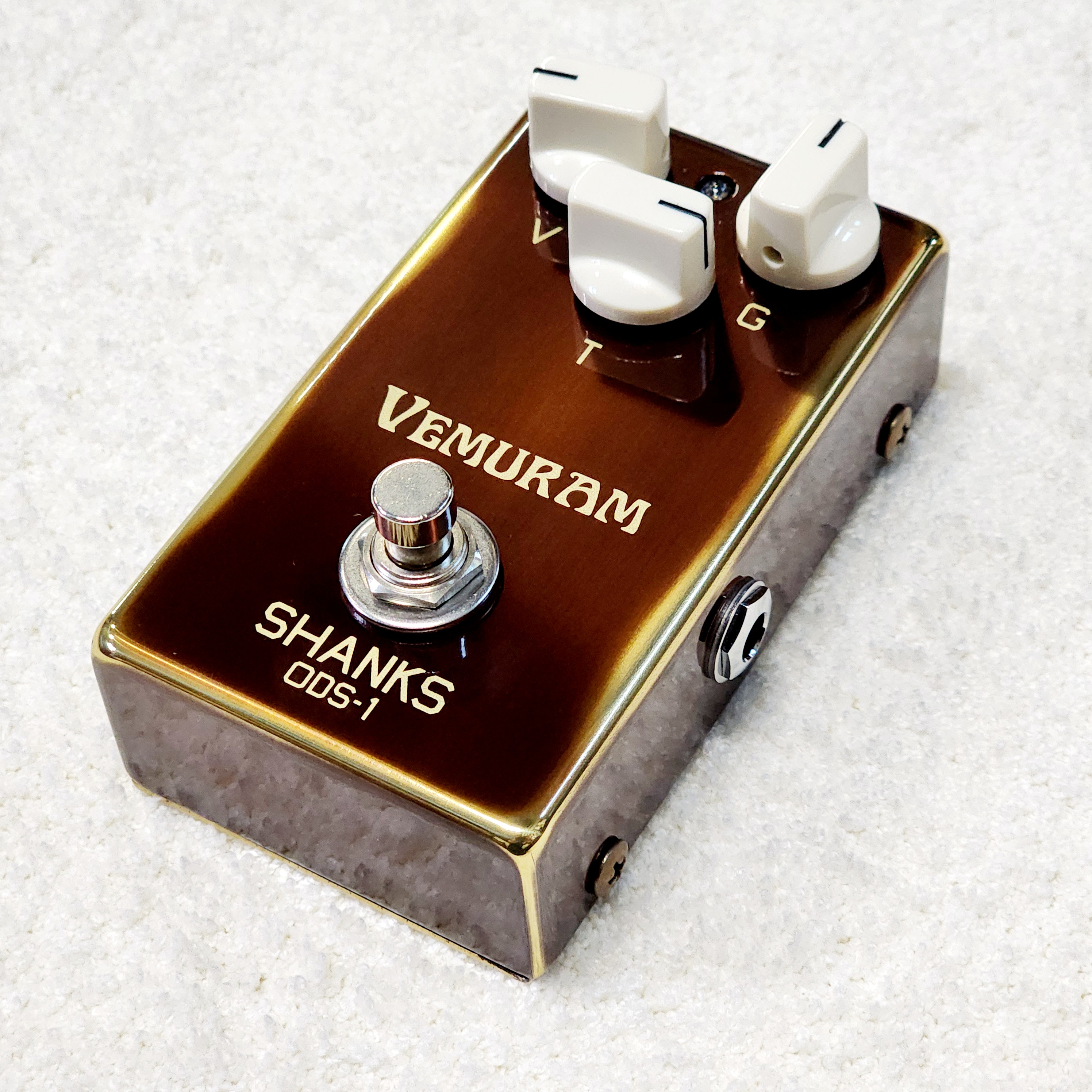 VEMURAM "SHANKS ODS-1" OVERDRIVE Pedal Produced by John Shanks