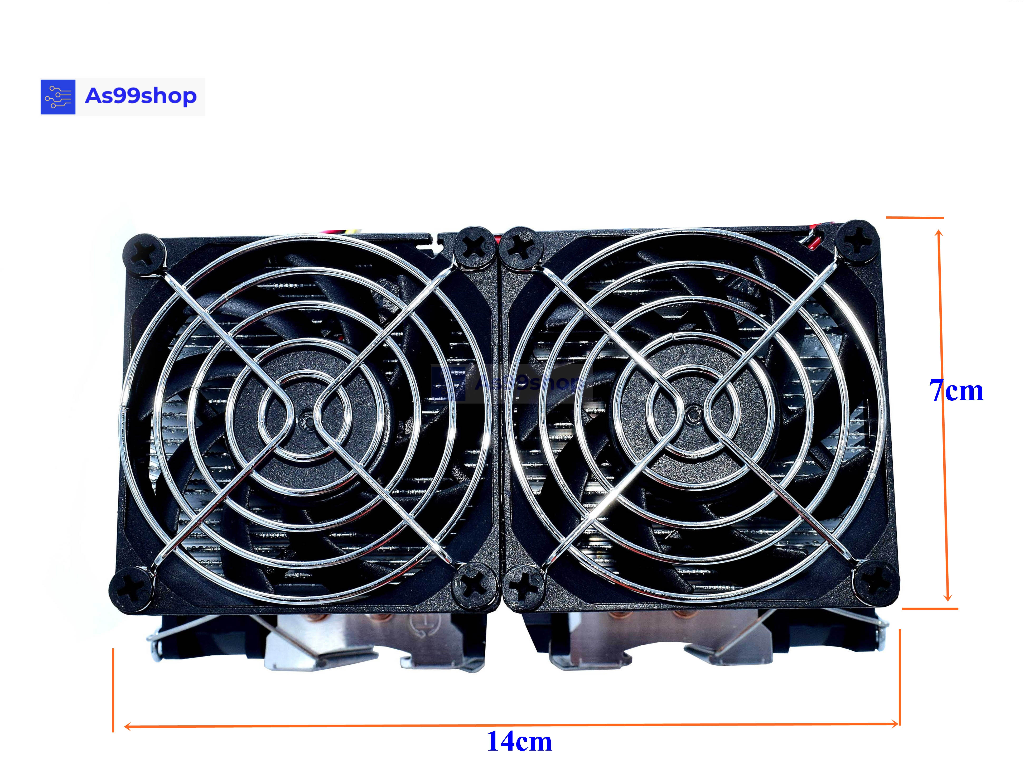 ชุดทำความเย็นขนาด 70*140 mm (ชุดสำเร็จ พร้อมแผ่น ร้อนเย็น)