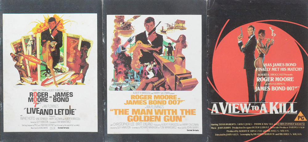 บทละครหนังเรื่อง เจมส์บอนด์ (5 เล่ม)