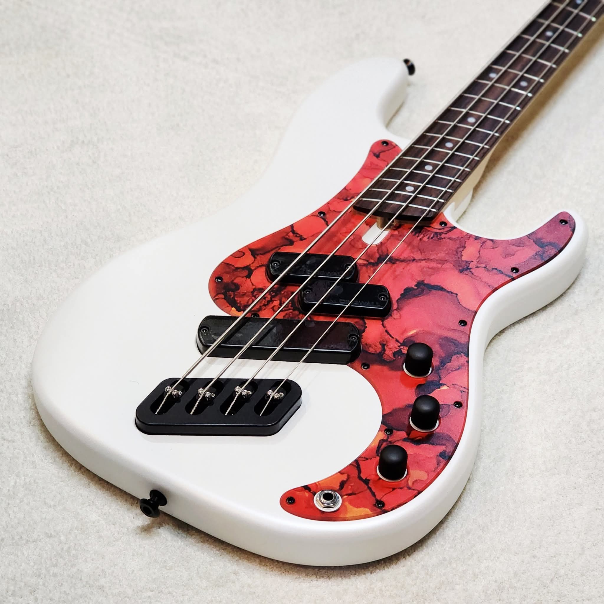 DINGWALL SUPER P SP1-4 - MATTE DUCATI PEARL WHITE