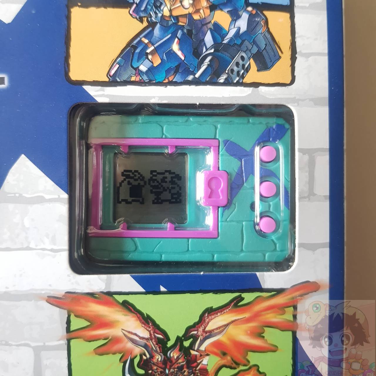 Digital Monster V-pet Ver.X ENG GREEN MINT COLOR(สีเขียวมิ้นท์) ของใหม่มือ 1 [LOT US]ดิจิม่อน