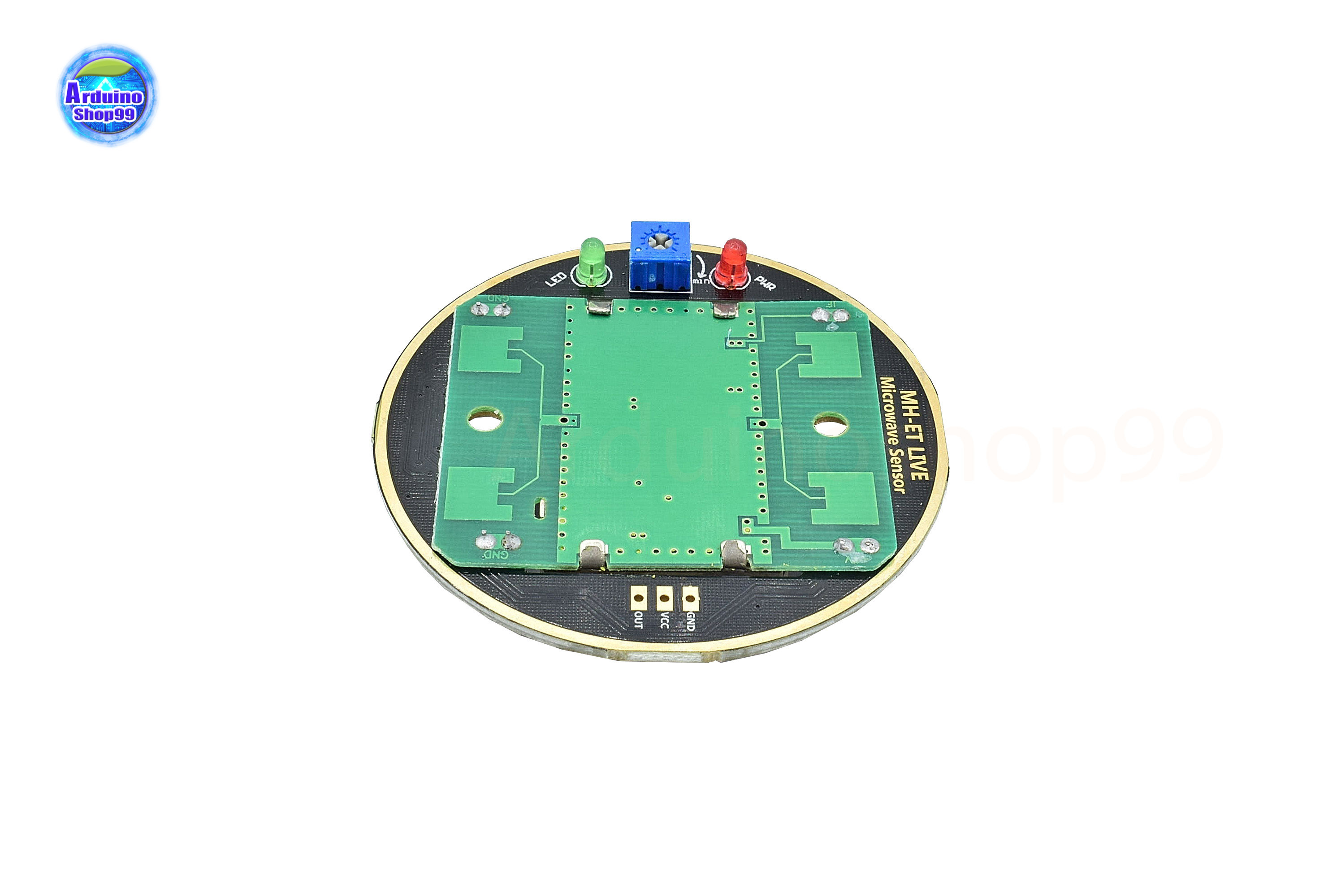 เซนเซอร์จับความเคลื่อนไหวด้วยเรด้า HB100 Microwave Doppler Radar 10.525GHz