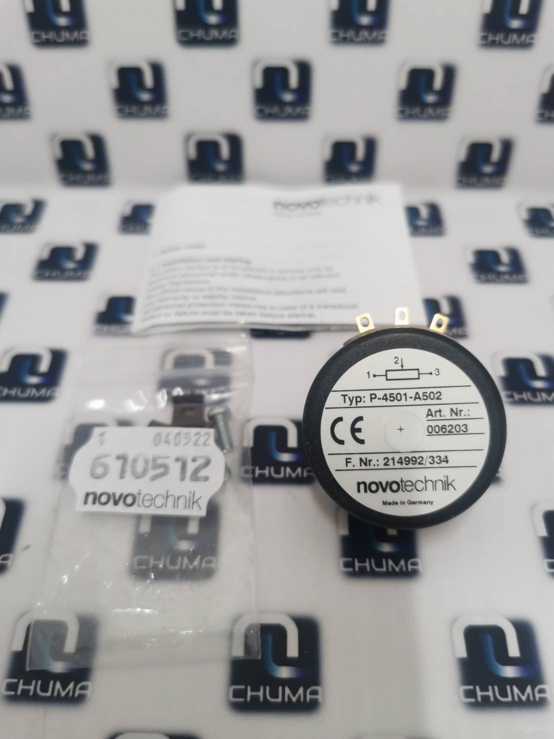 Novotechnik, encoder, P-4501-A502