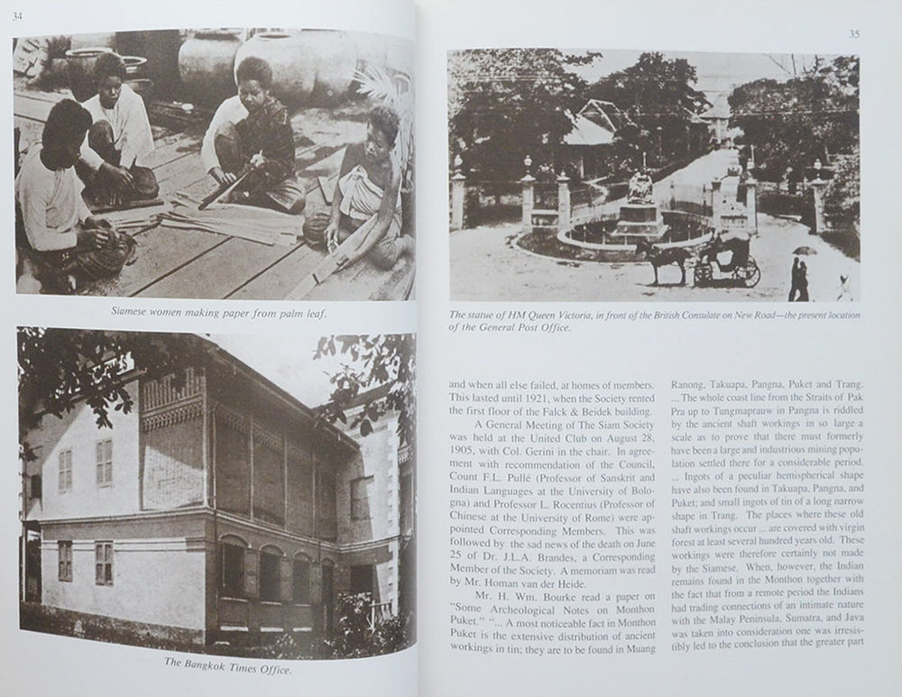 THE SIAM SOCIETY UNDER FIVE REIGNS