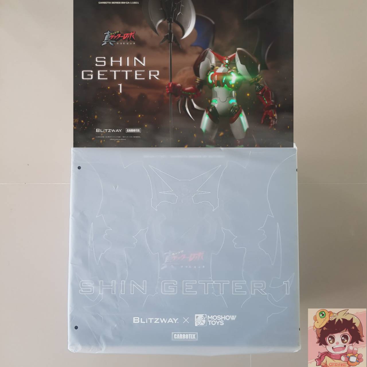 Blitzway Carbotix series , MoshowToys Getter Robo Armageddon - Shin Getter 1 เก็ตเตอร์โรโบ ชินเก็ตเตอร์ หุ่นเหล็ก [NEW]