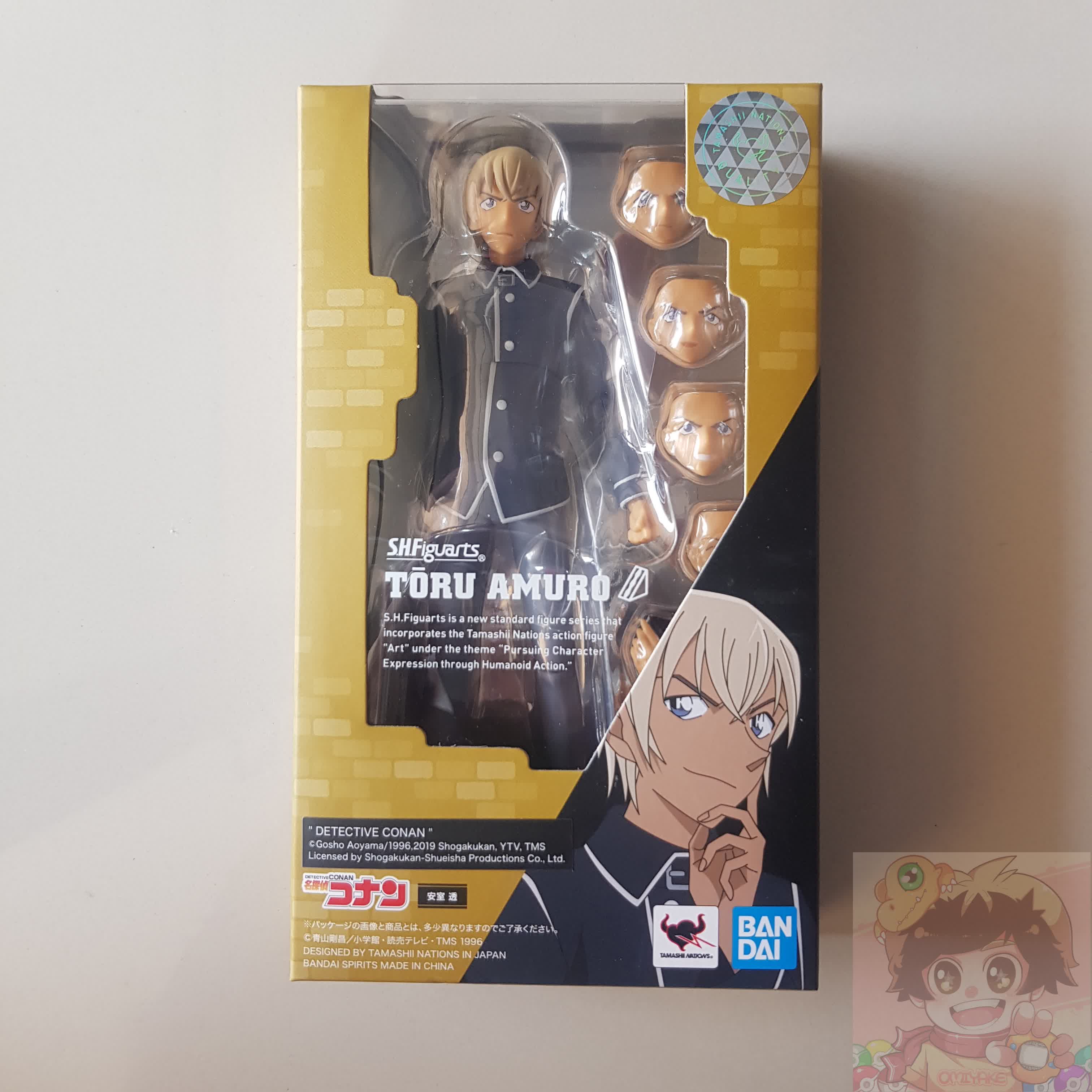 S.H.Figuarts - Detective Conan Toru Amuro[BANDAI]ยอดนักสืบจิ๋วโคนัน อามุโร่ โทรุ อามุโร่ โทโอรุ (Tooru Amuro)