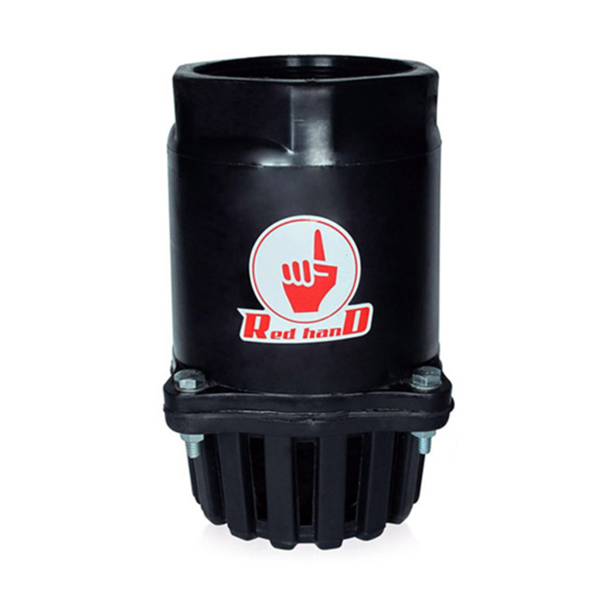 ฟุตวาล์ว / หัวกระโหลก PVC เกลียวใน ลิ้นสปริง สีดำ 2"-4"