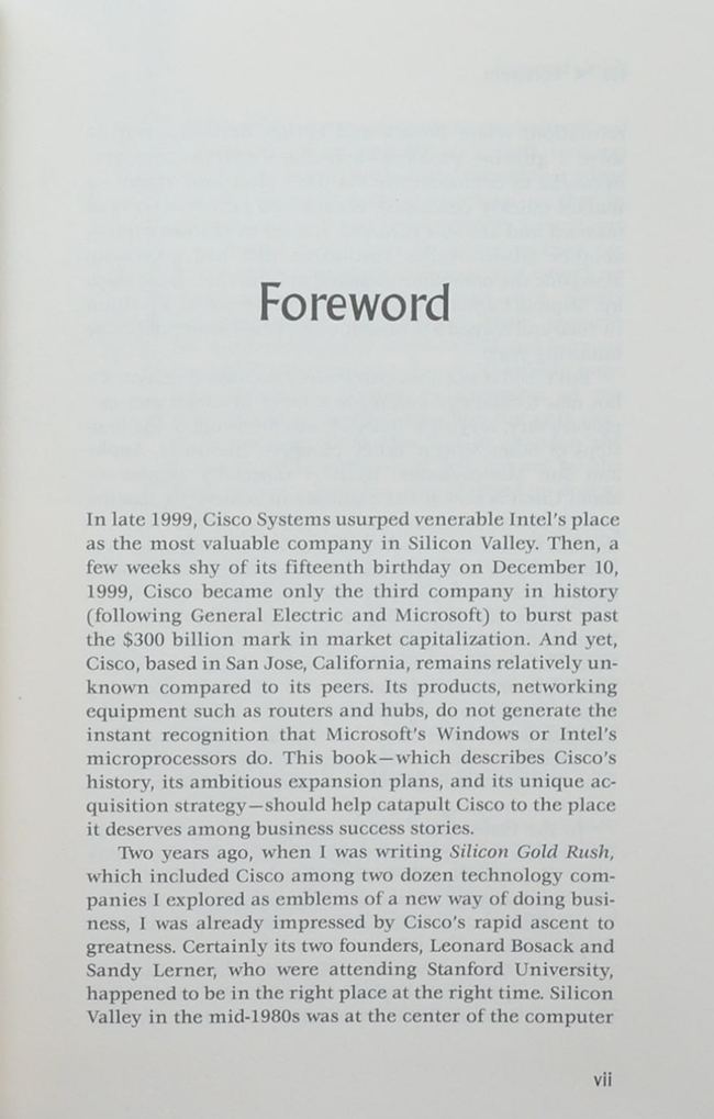 MAKING THE CISCO CONNECTION