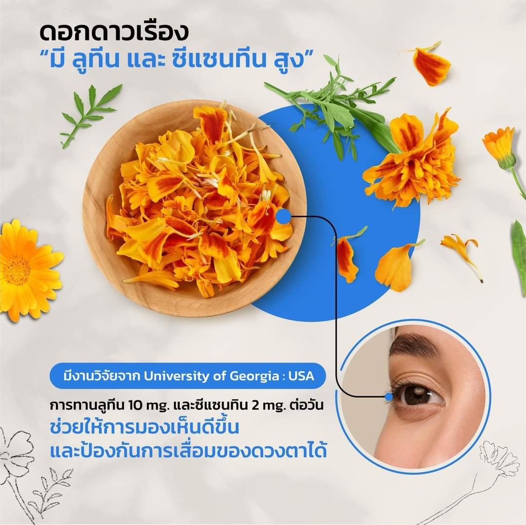 Vitanature plus Lutein จากสารสกัดดอกดาวเรือง