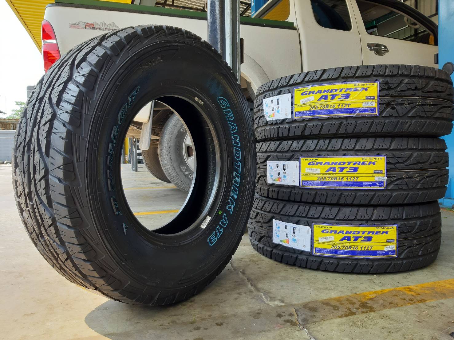 DUNLOP GRANDTREK AT3 ขนาดยาง 265/70R16 112T