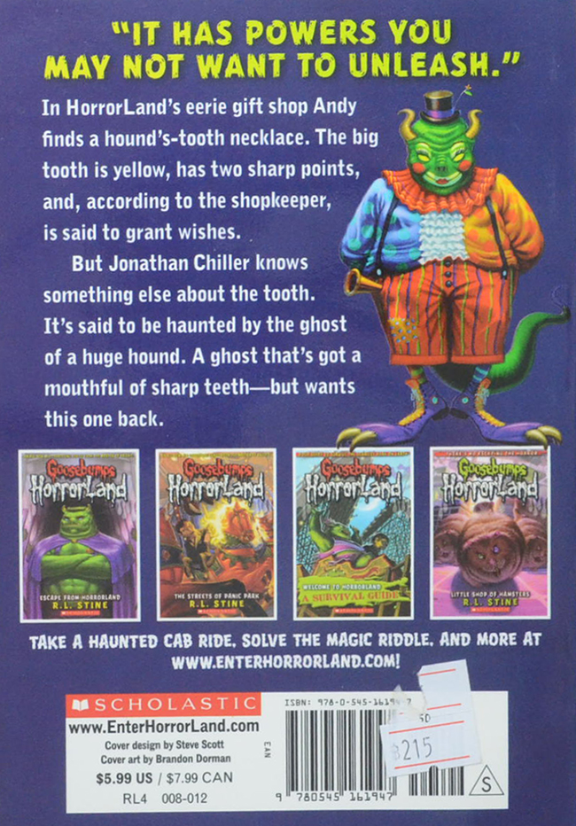 GOOSEBUMPS HorrorLand