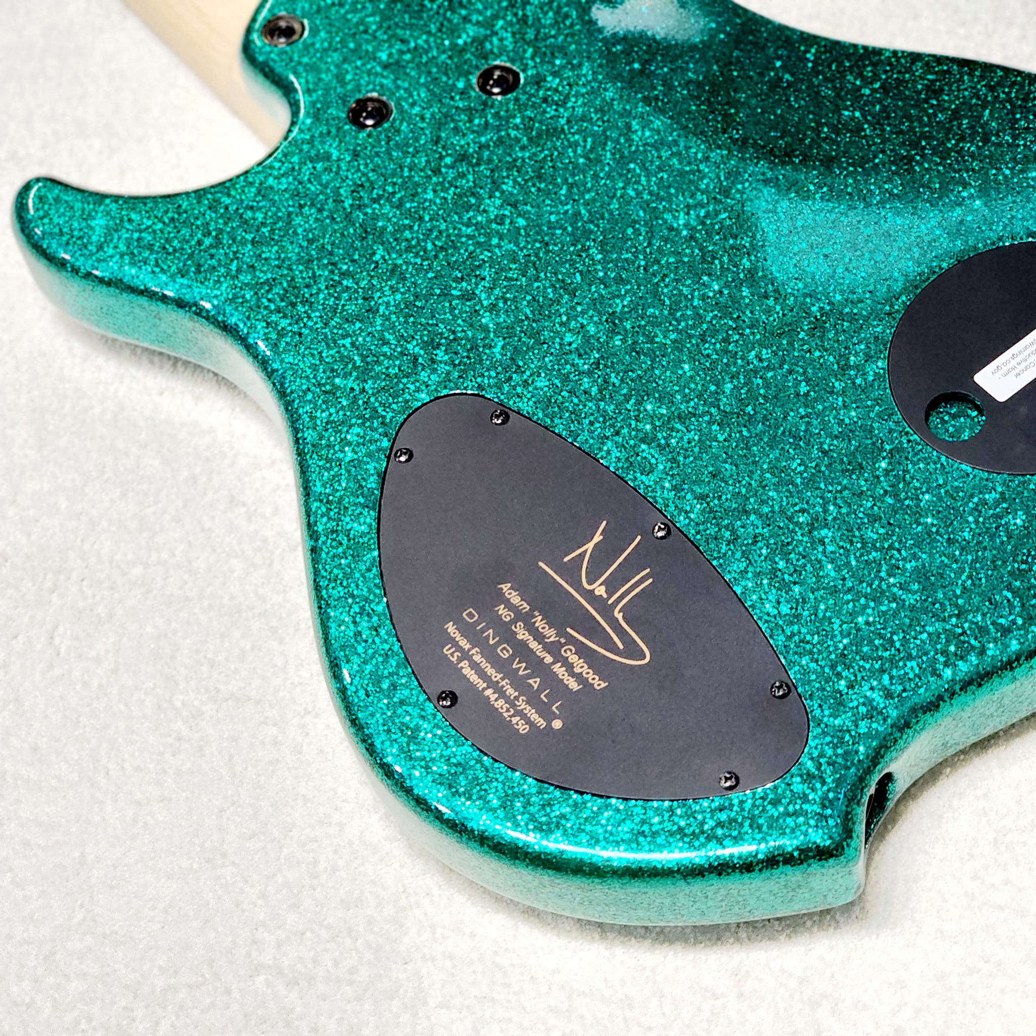 (USED) DINGWALL NG2-5 ADAM NOLLY SIGNATURE - AQUAMARINE METAL FLAKE