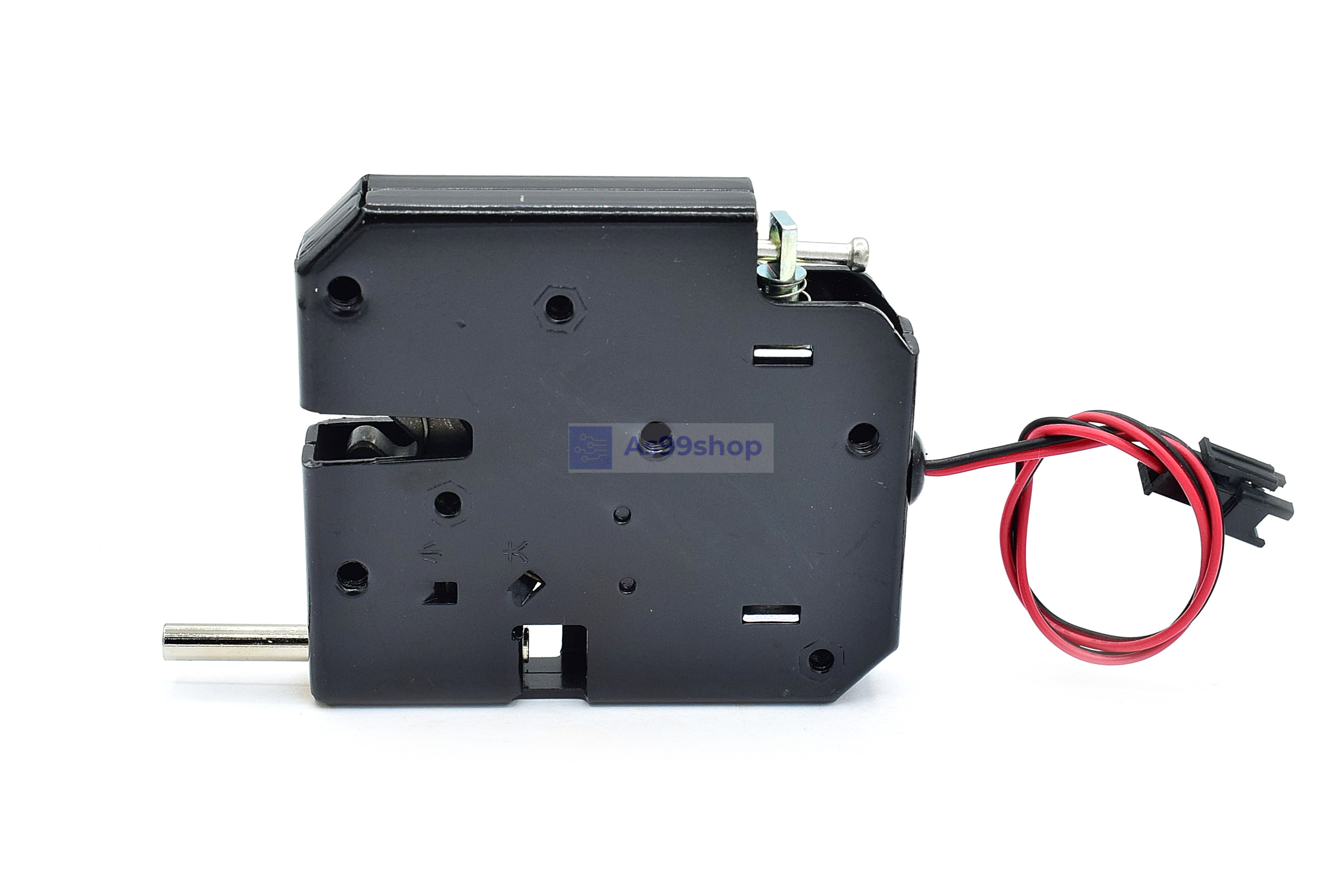 กลอนไฟฟ้า XG-07D Express cabinet lock / electromagnetic lock DC 12V1.8A Black(2 lines)